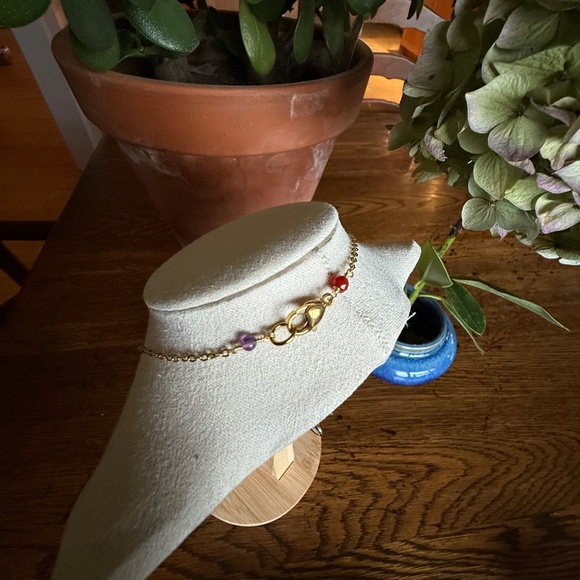 Initial charm necklaces (A-Z) - Picture 5 of 10